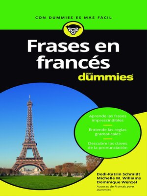 cover image of Frases en francés para Dummies